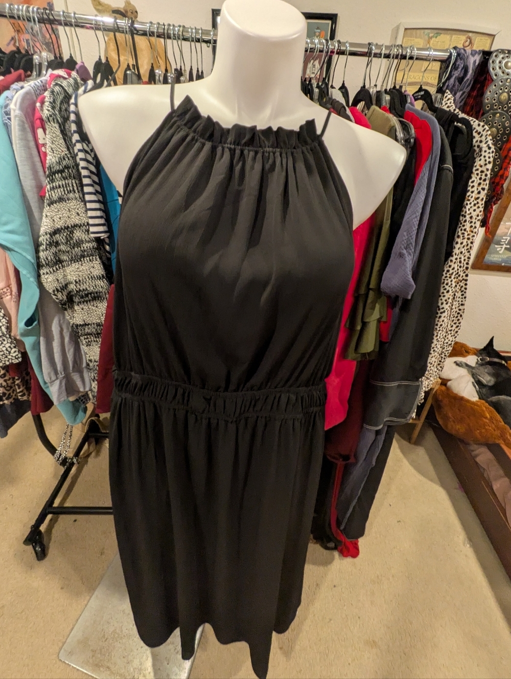 H&M Black Halter Women's Dress - XXL